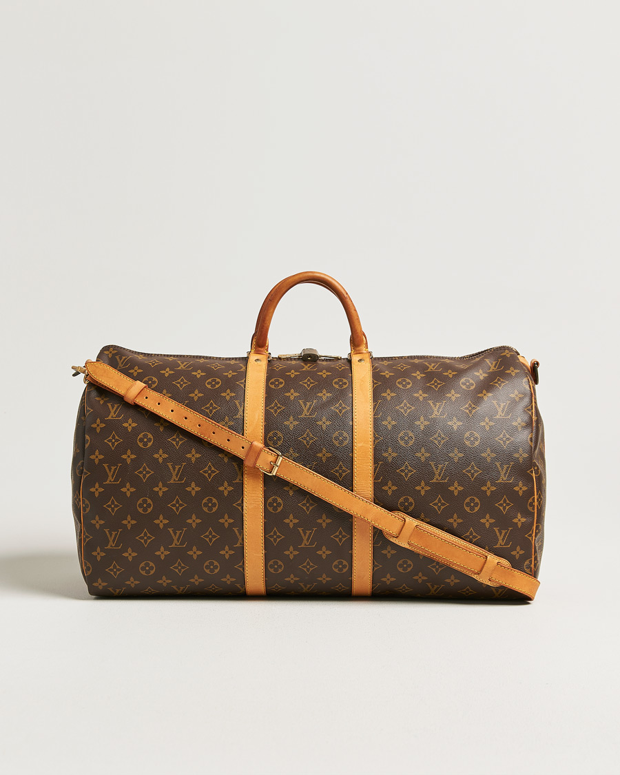 Herren | Pre-Owned & Vintage Bags | Louis Vuitton Pre-Owned | Keepall Bandouliére 55 Monogram