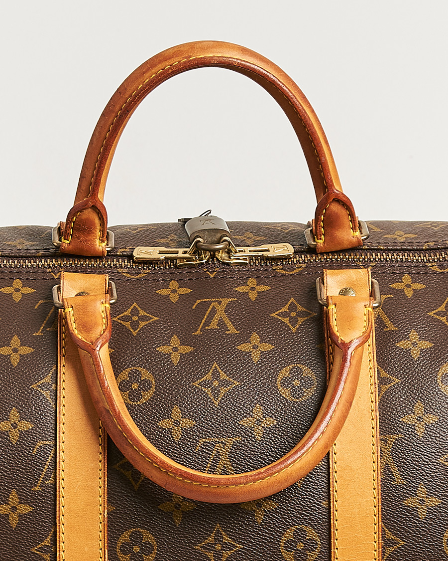 Herren | Pre-Owned & Vintage Bags | Louis Vuitton Pre-Owned | Keepall Bandouliére 55 Monogram