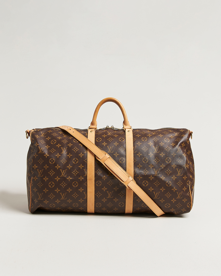 Herren | Pre-Owned & Vintage Bags | Louis Vuitton Pre-Owned | Keepall Bandouliére 55 Monogram