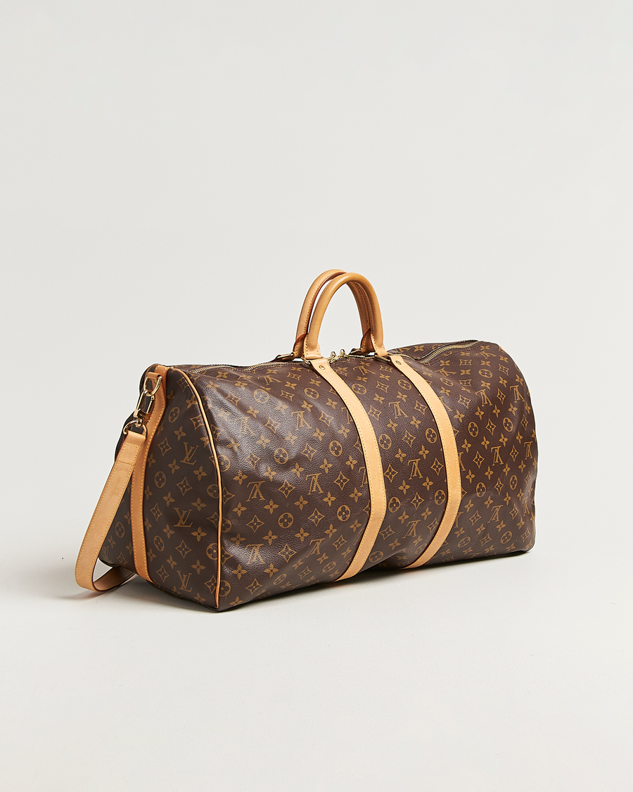 Herren | Pre-Owned & Vintage Bags | Louis Vuitton Pre-Owned | Keepall Bandouliére 55 Monogram