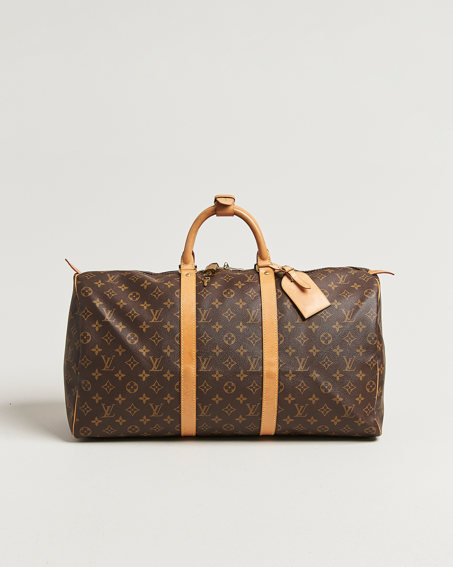 Herren | Pre-Owned & Vintage Bags | Louis Vuitton Pre-Owned | Keepall 50 Monogram