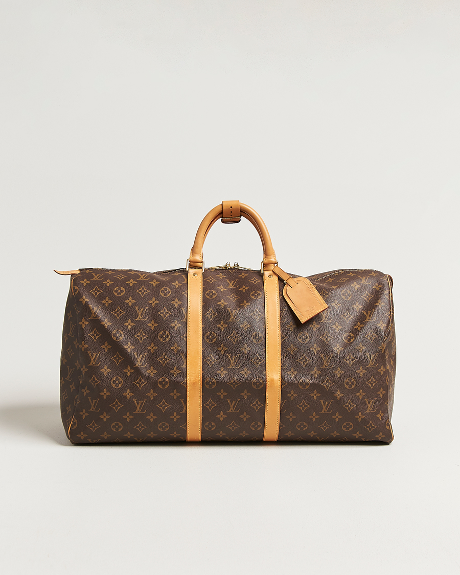 Herren | Pre-Owned & Vintage Bags | Louis Vuitton Pre-Owned | Keepall 55 Monogram