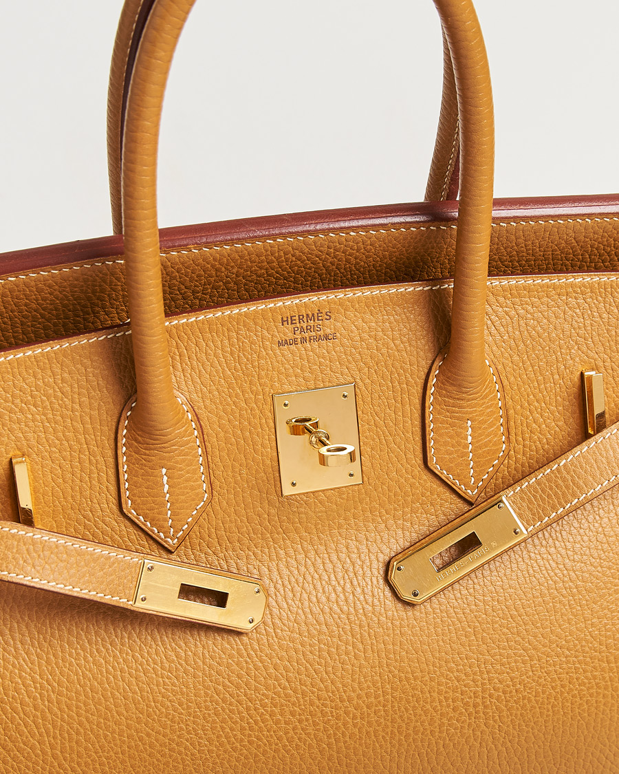 Herren | Pre-Owned & Vintage Bags | Hermès Pre-Owned | Birkin 35 Ardennes Gold