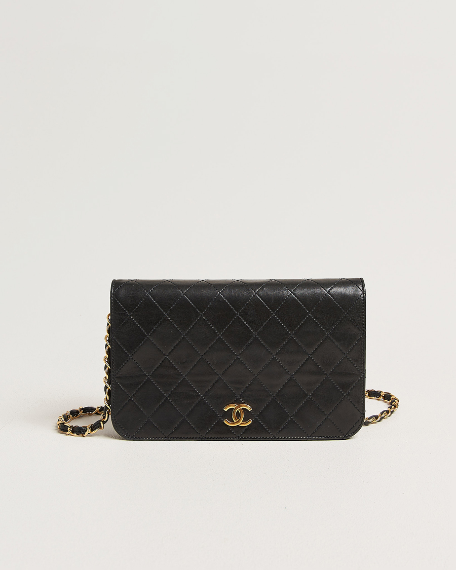 Herren | Pre-Owned & Vintage Bags | Chanel Pre-Owned | Classic Single Flap Bag Lambskin Small Black