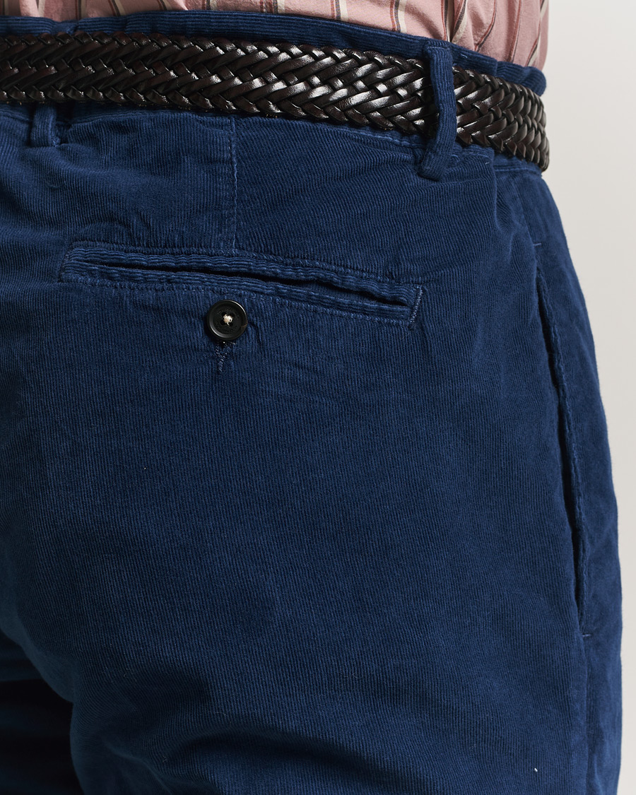 Herren | Anzüge | Massimo Alba | Sloop Corduroy Suit Midnight Blue