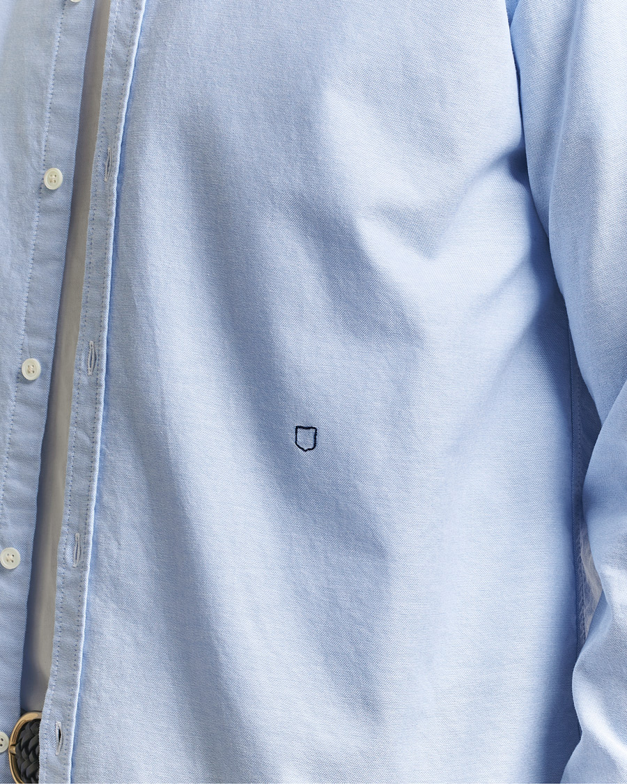 Herren | Hemden | Massimo Alba | Genova Oxford Shirt Sky Blue