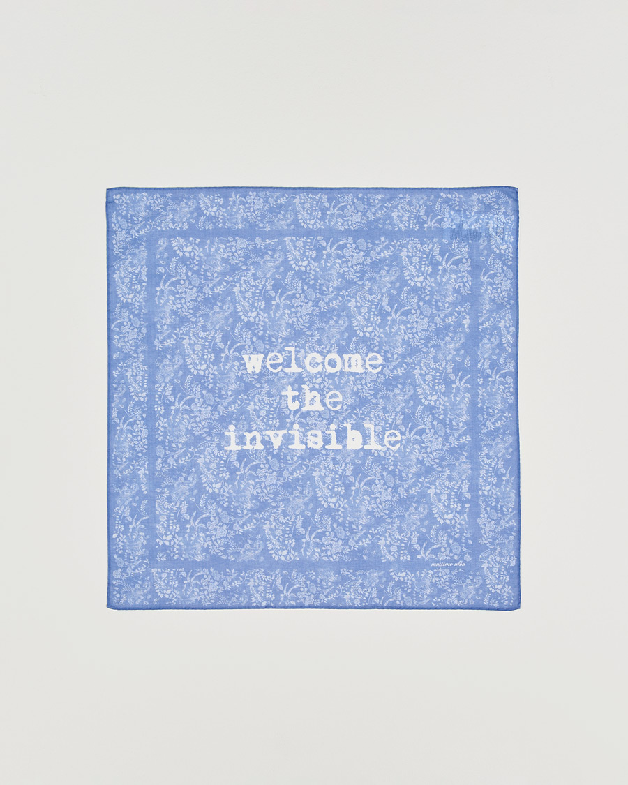 Herren | Neu im Onlineshop | Massimo Alba | Printed Cotton Voile Hankerchief Tulip