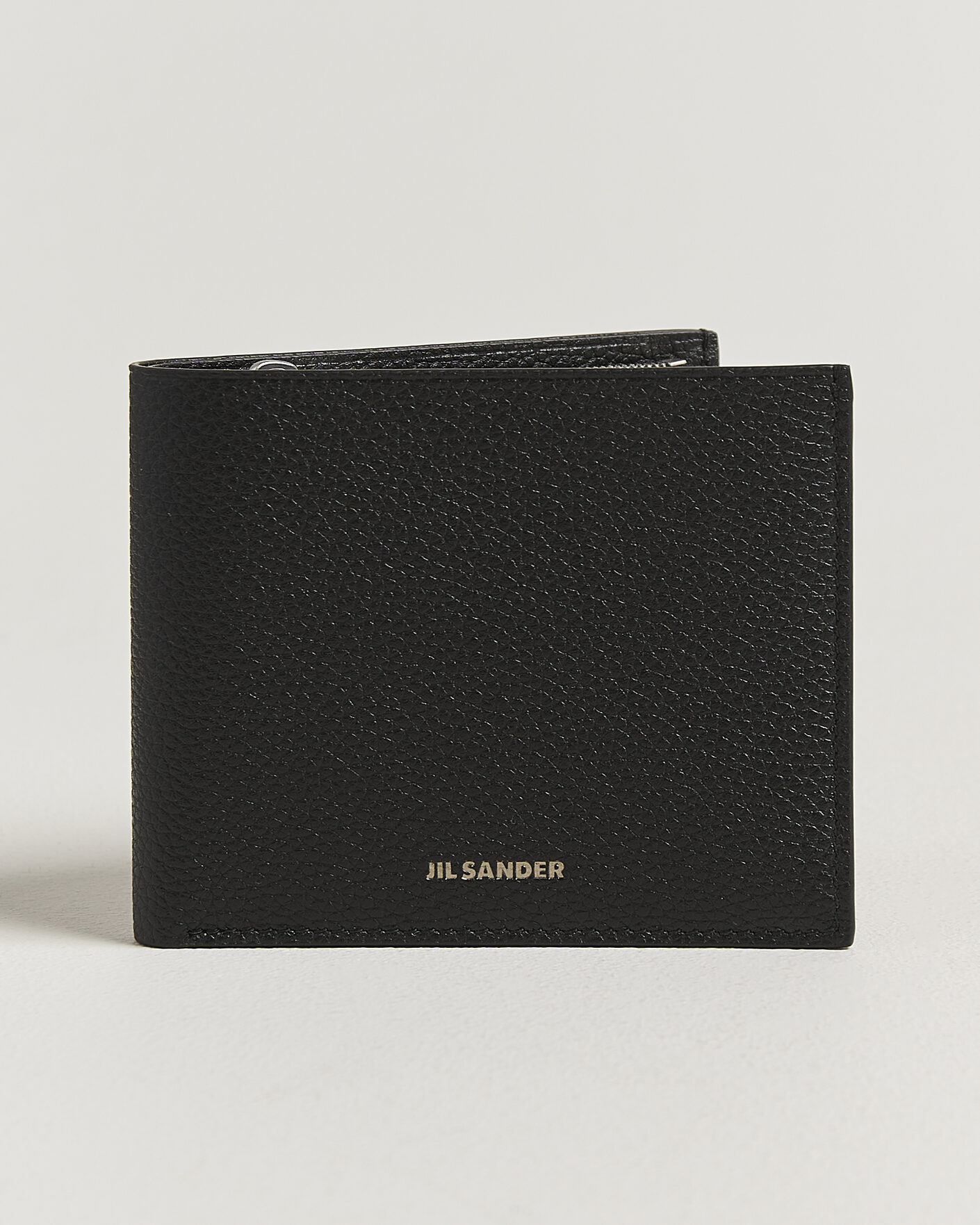 Herren | Geldbörsen | Jil Sander | Grain Leather Zip Wallet Black