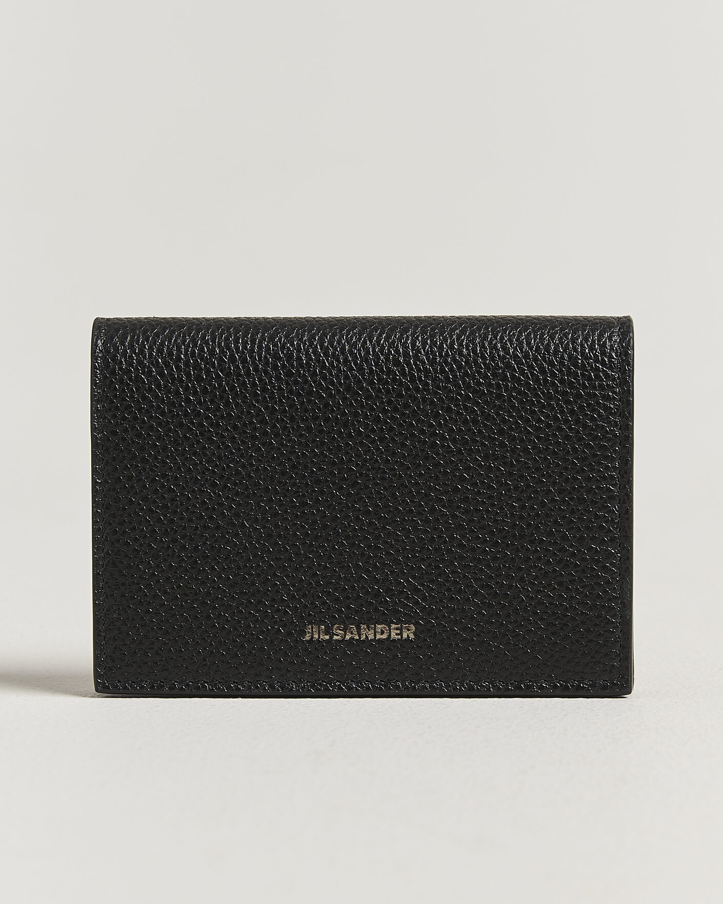 Herren | Geldbörsen | Jil Sander | Grain Leather Card Holder Black
