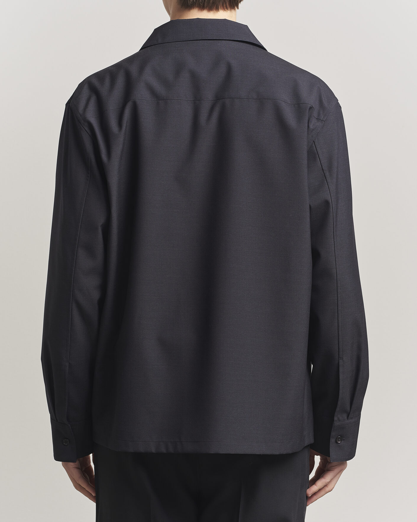 Herren | Hemden | Jil Sander | Zip Shirt Blouson Navy