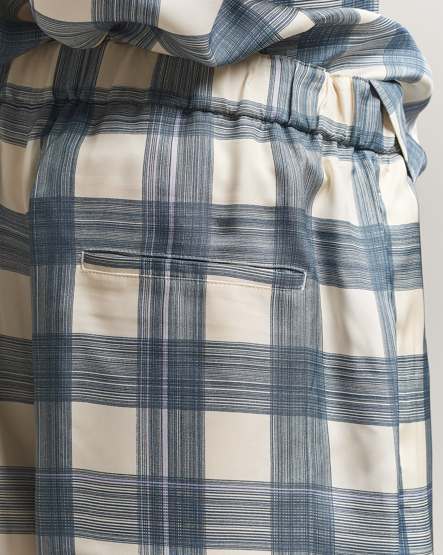 Herren | Shorts | Jil Sander | Vichy Check Shorts Blue/White