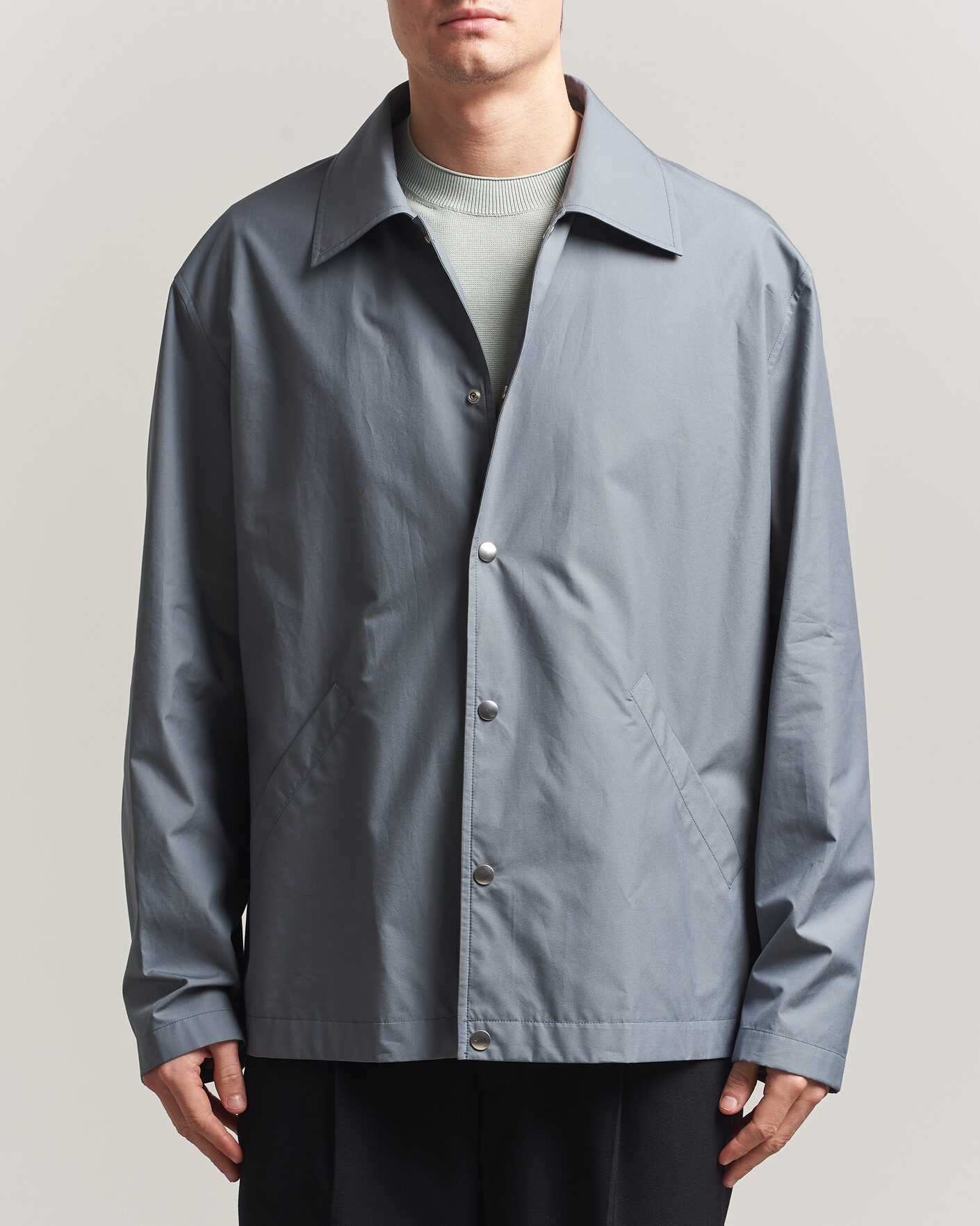 Herren | Jacken | Jil Sander | Back Logo Bomber Jacket Grey