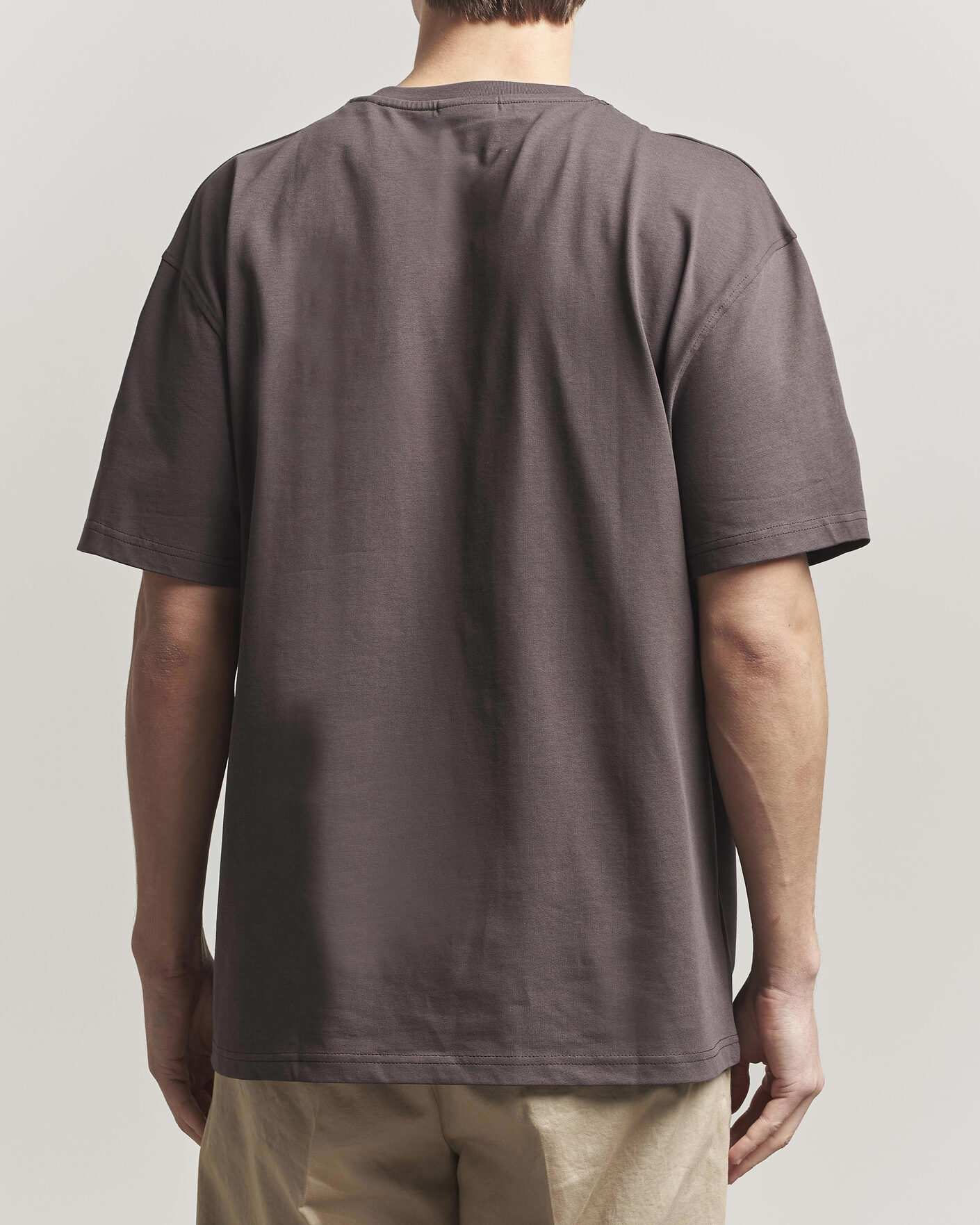 Herren | T-Shirts | LES DEUX | Crew T-Shirt Coffee Brown