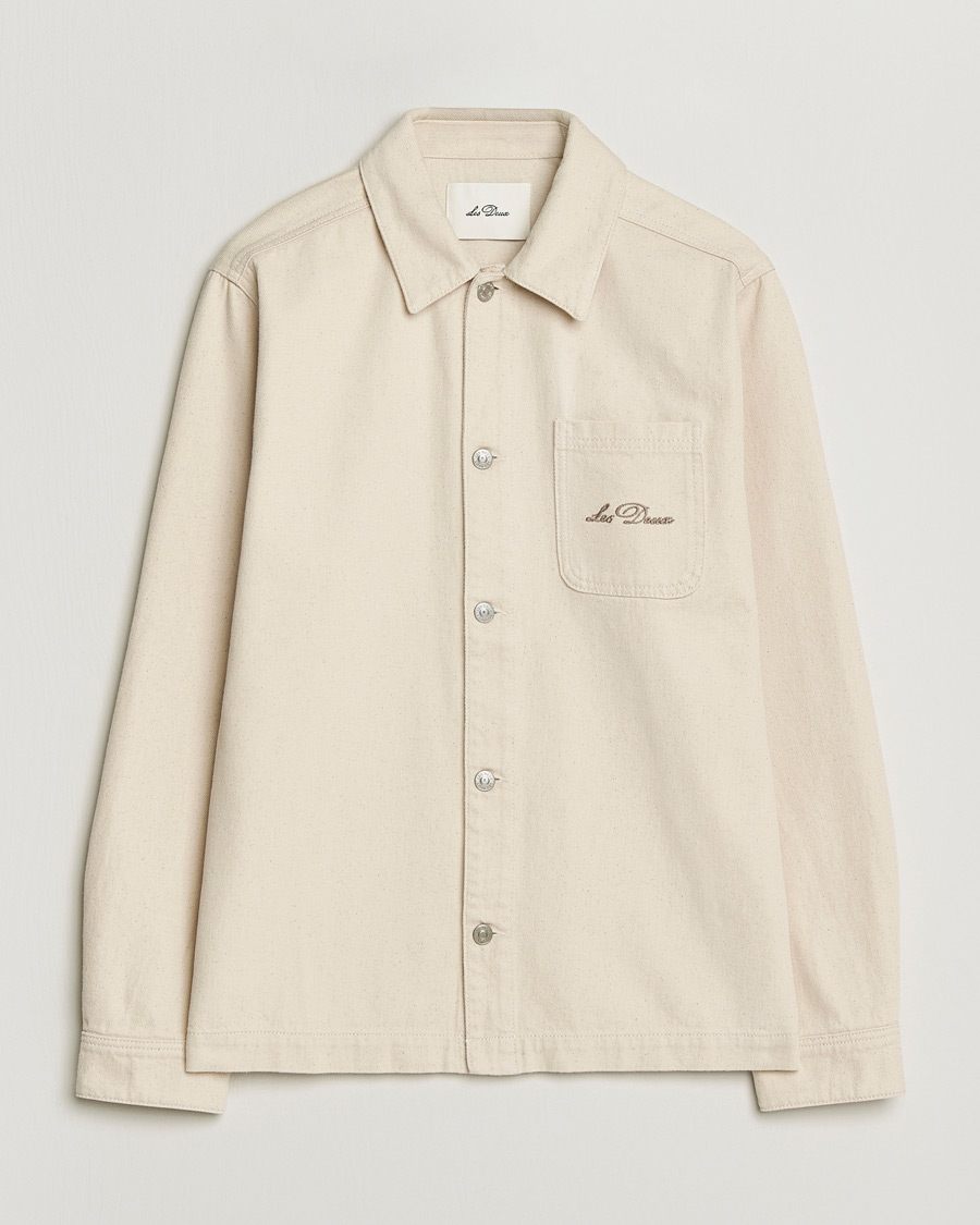 Herren | Hemden | LES DEUX | Layton Faience Twill Overshirt Ivory