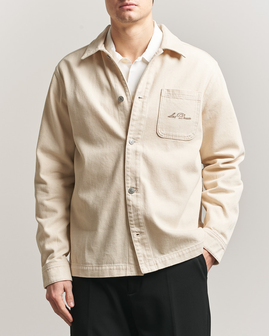 Herren | Hemden | LES DEUX | Layton Faience Twill Overshirt Ivory