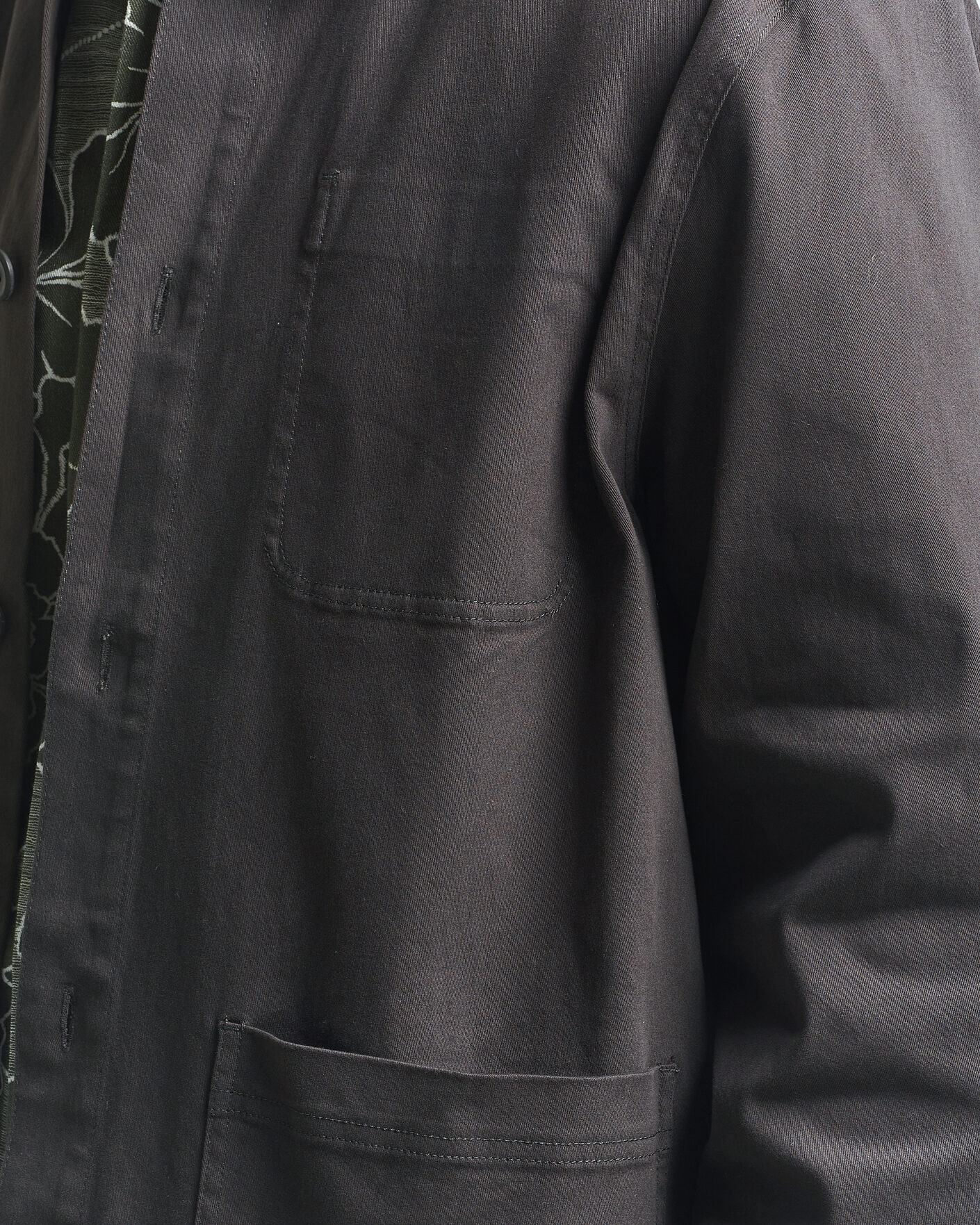 Herren | Hemden | LES DEUX | Layton Cotton Overshirt Black
