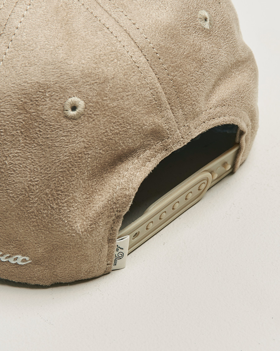 Herren | Hüte & Mützen | LES DEUX | Encore Suede Baseball Cap Dark Sand