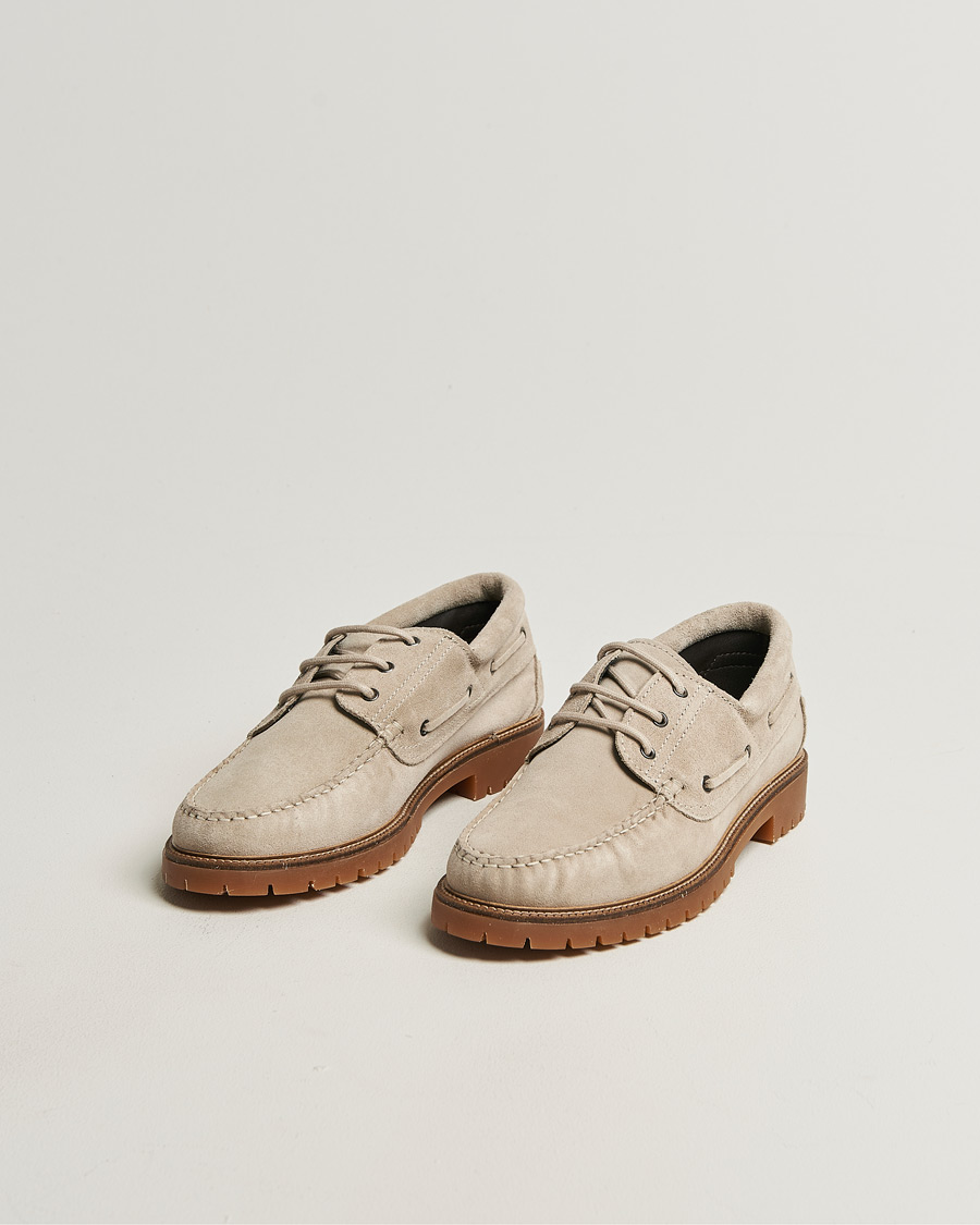 Herren | Sneaker | LES DEUX | Taylor Suede Boat Shoe Light Sand