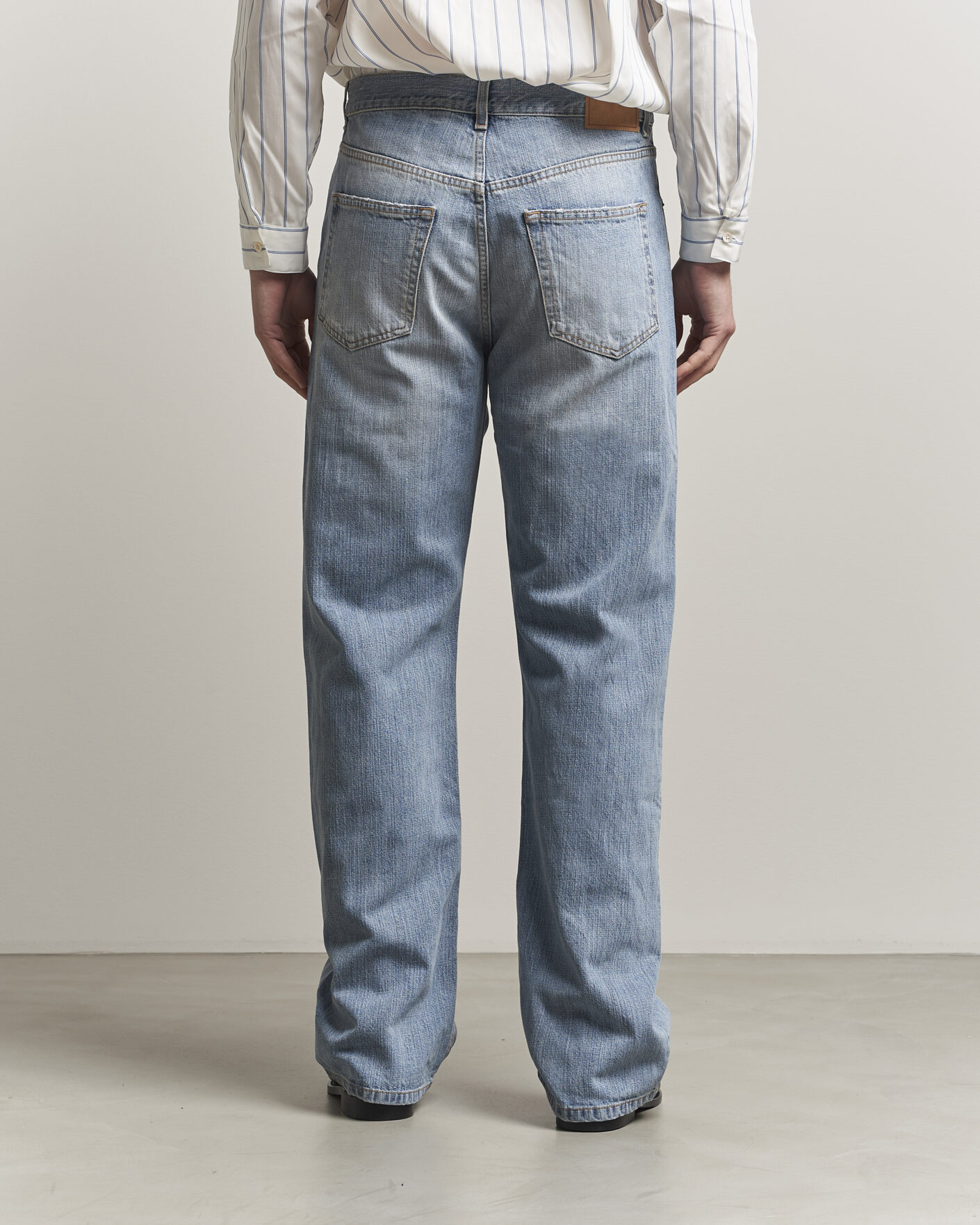 Herren | Jeans | Jeanerica | VM009 Vega Jeans Light Blue Righe