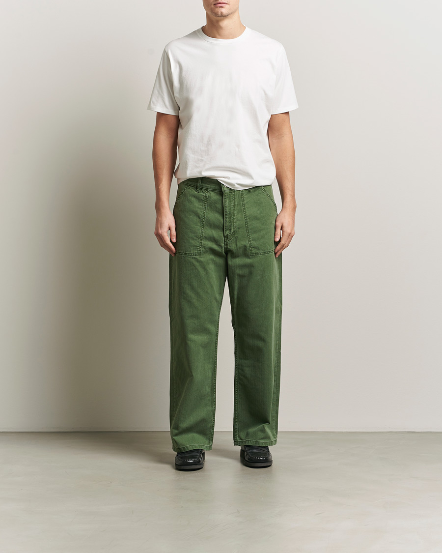 Herren | T-Shirts | Jeanerica | Delon Crew Neck T-Shirt Natural White