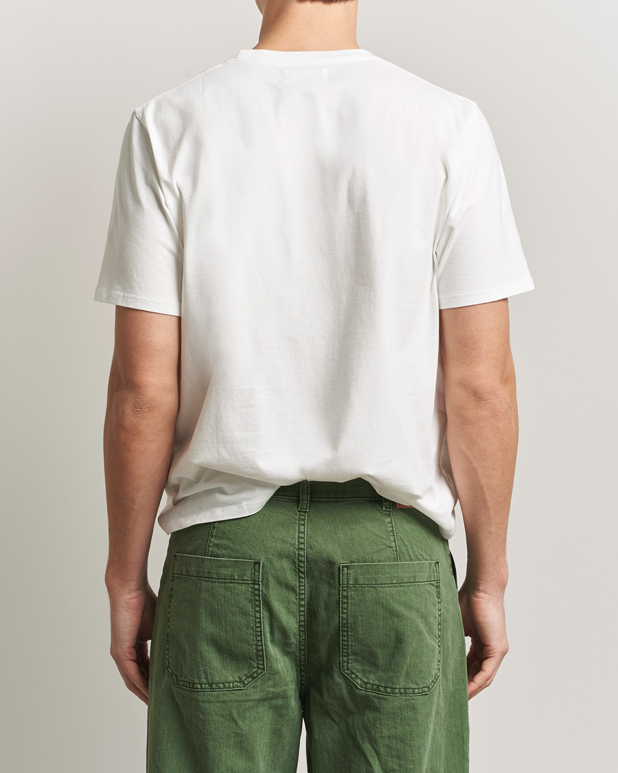 Herren | T-Shirts | Jeanerica | Delon Crew Neck T-Shirt Natural White