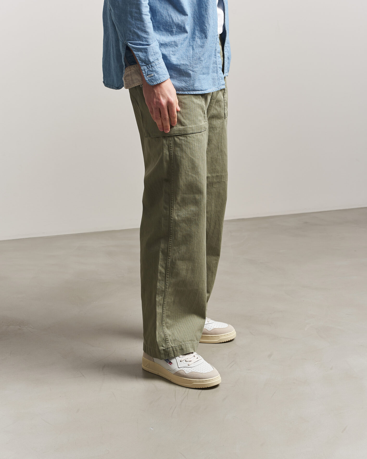 Herren | Sneaker | Autry | Medalist Low Sneaker White/Teak