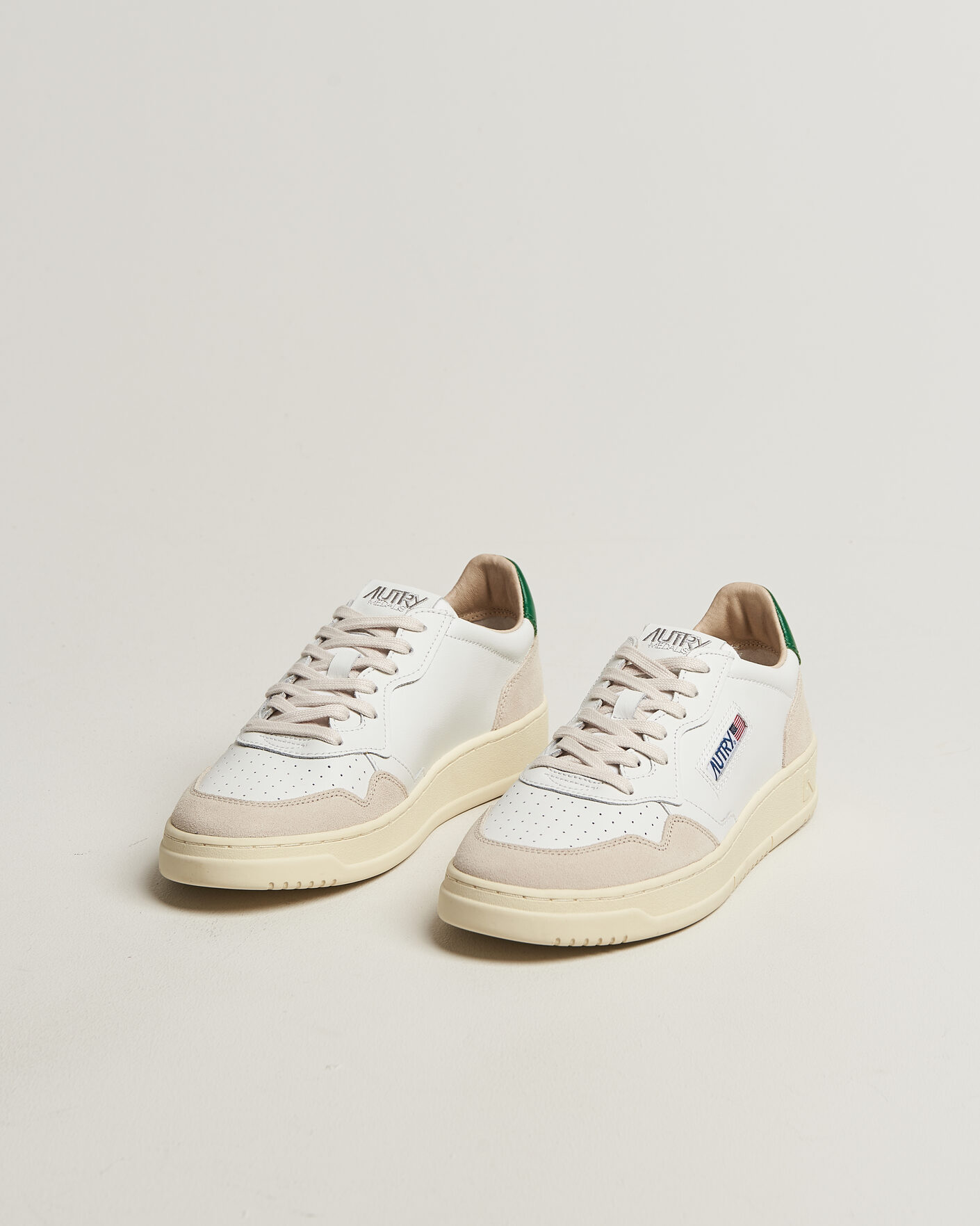 Herren | Sneaker | Autry | Medalist Low Sneaker White/Amazon