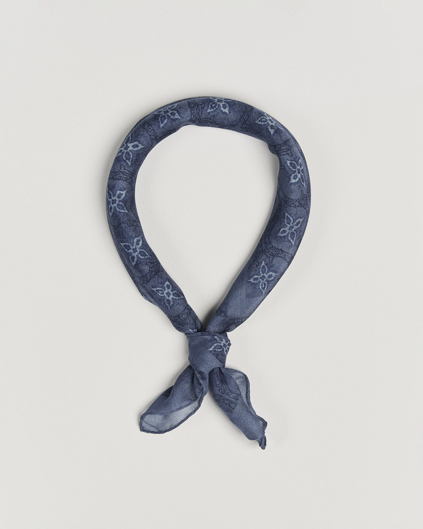 Herren | Tücher | Massimo Alba | Cashmere/Silk Bandana Navy