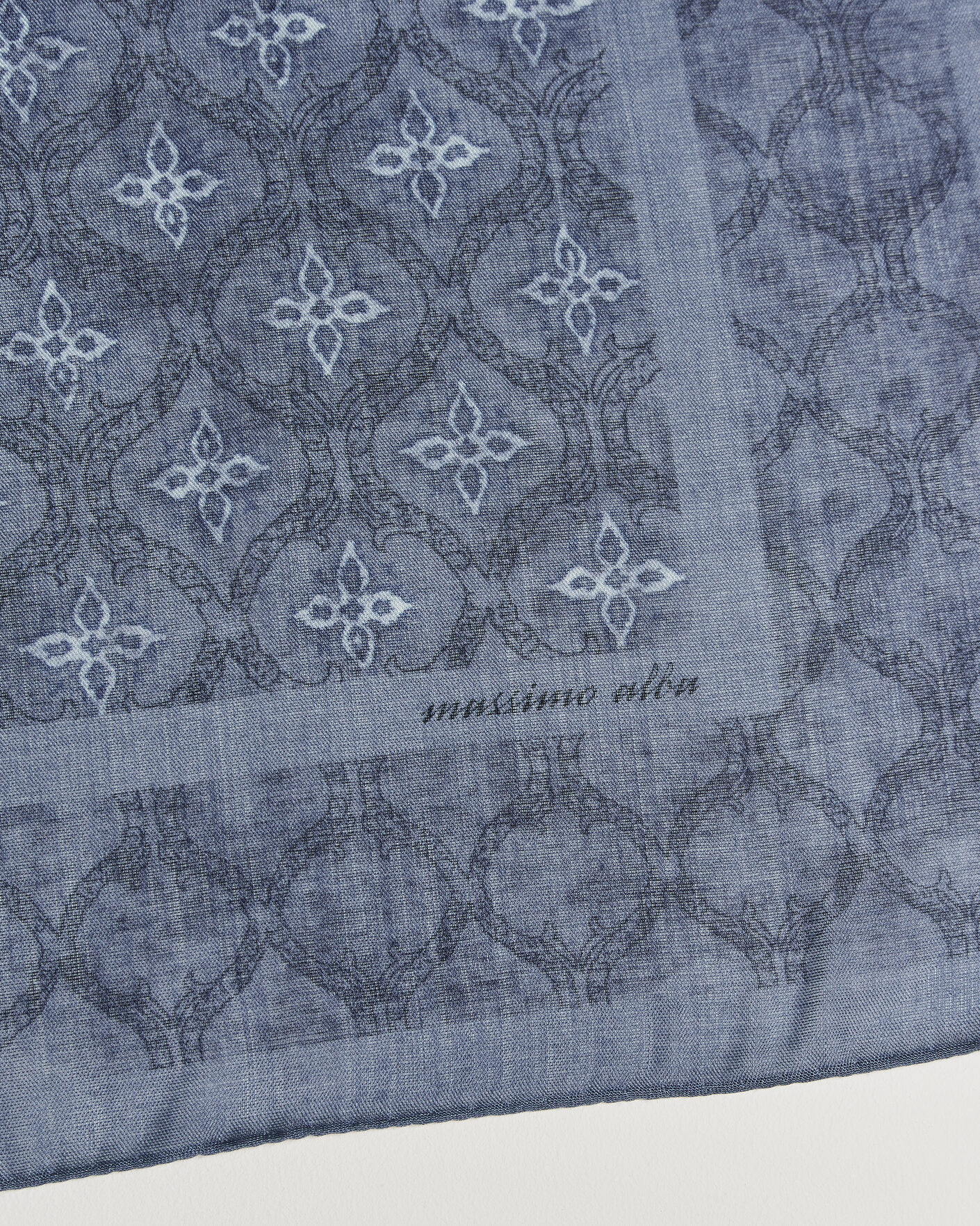 Herren | Tücher | Massimo Alba | Cashmere/Silk Bandana Navy