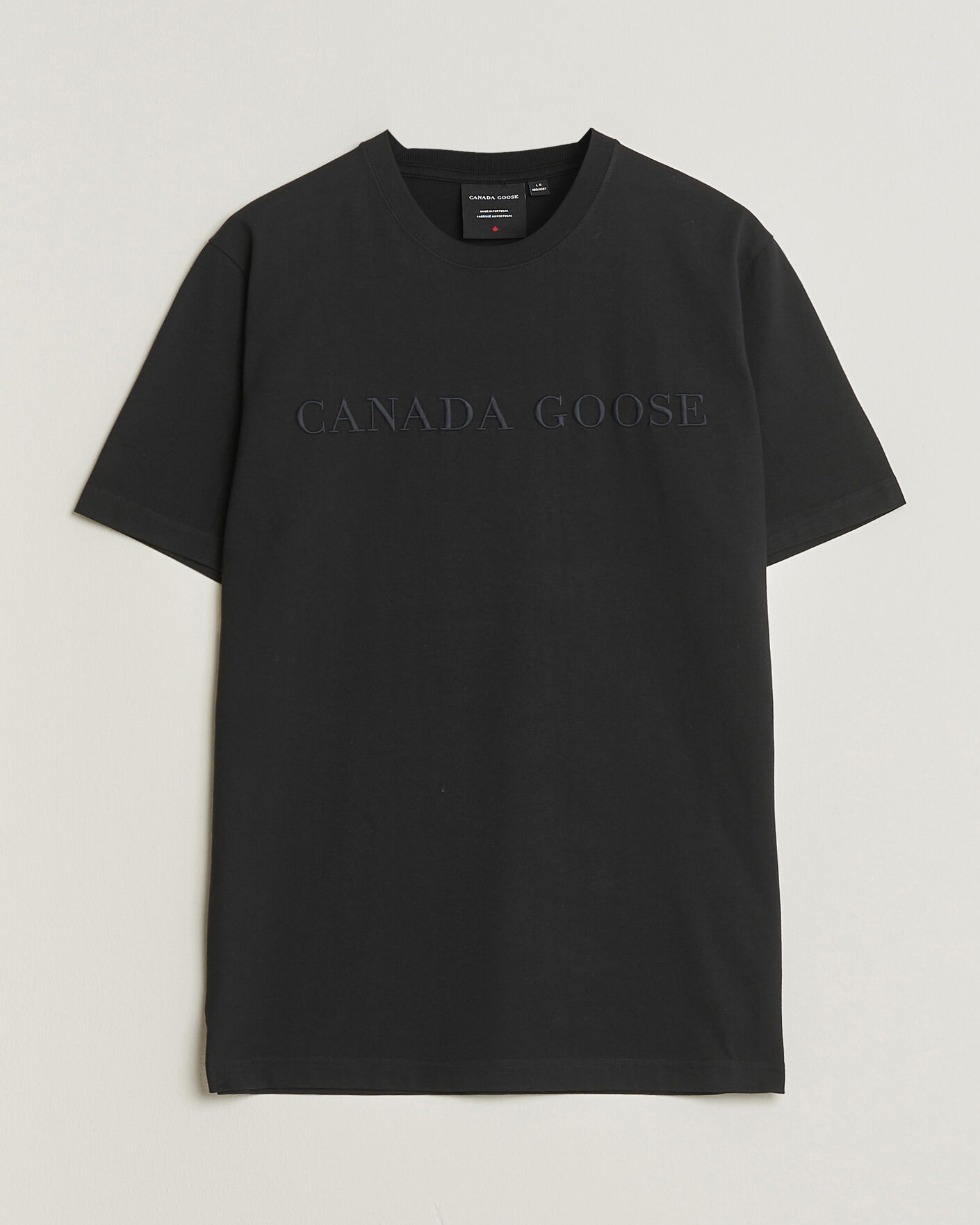 Herren | T-Shirts | Canada Goose | Vantage Wordmark T-Shirt Black