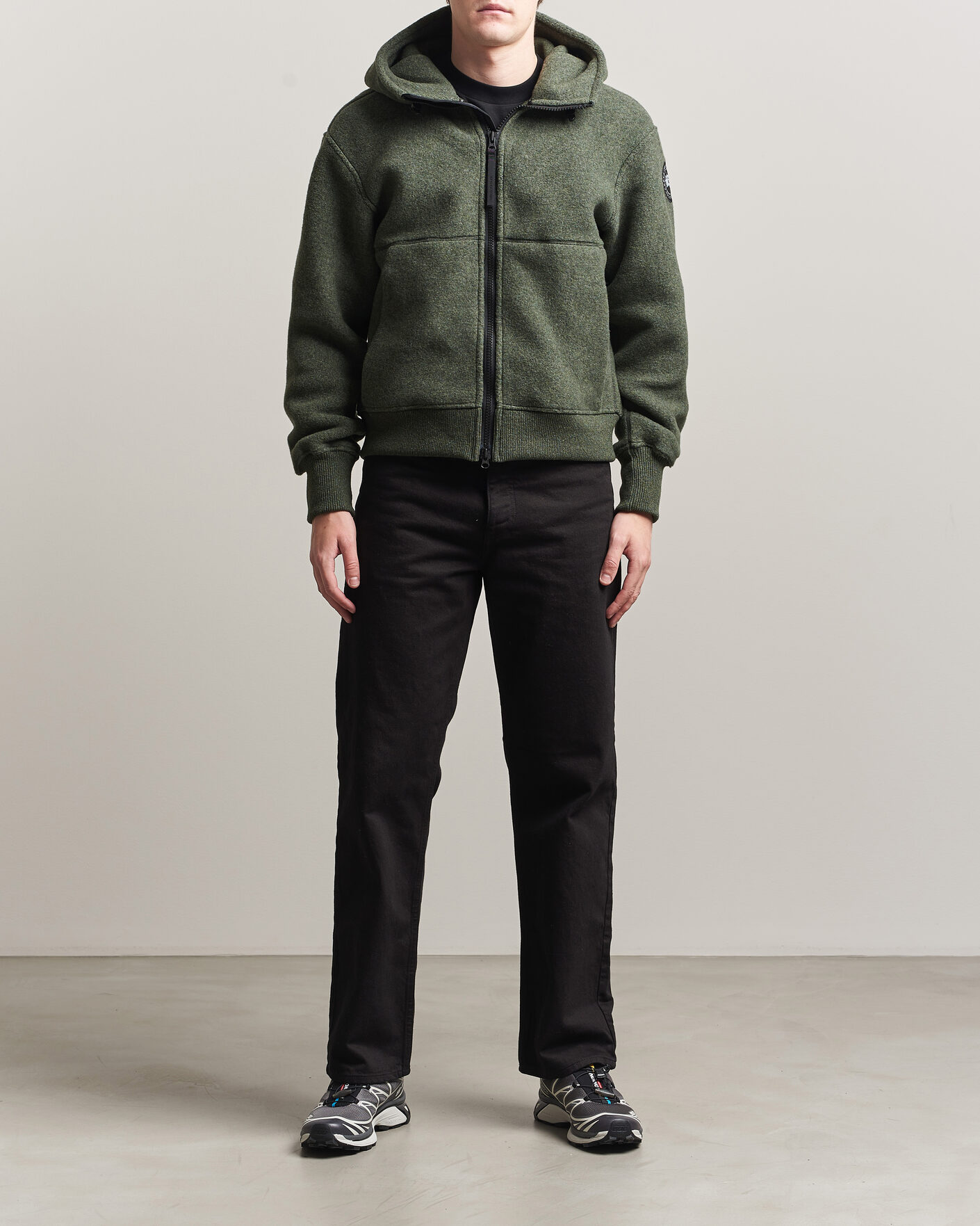 Herren | Jacken | Canada Goose | BD Chillwack Fleece Bomber Moss Khaki