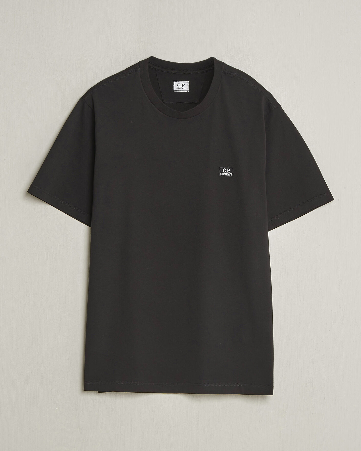 Herren | T-Shirts | C.P. Company | Short Sleeve Small Logo T-Shirt Black