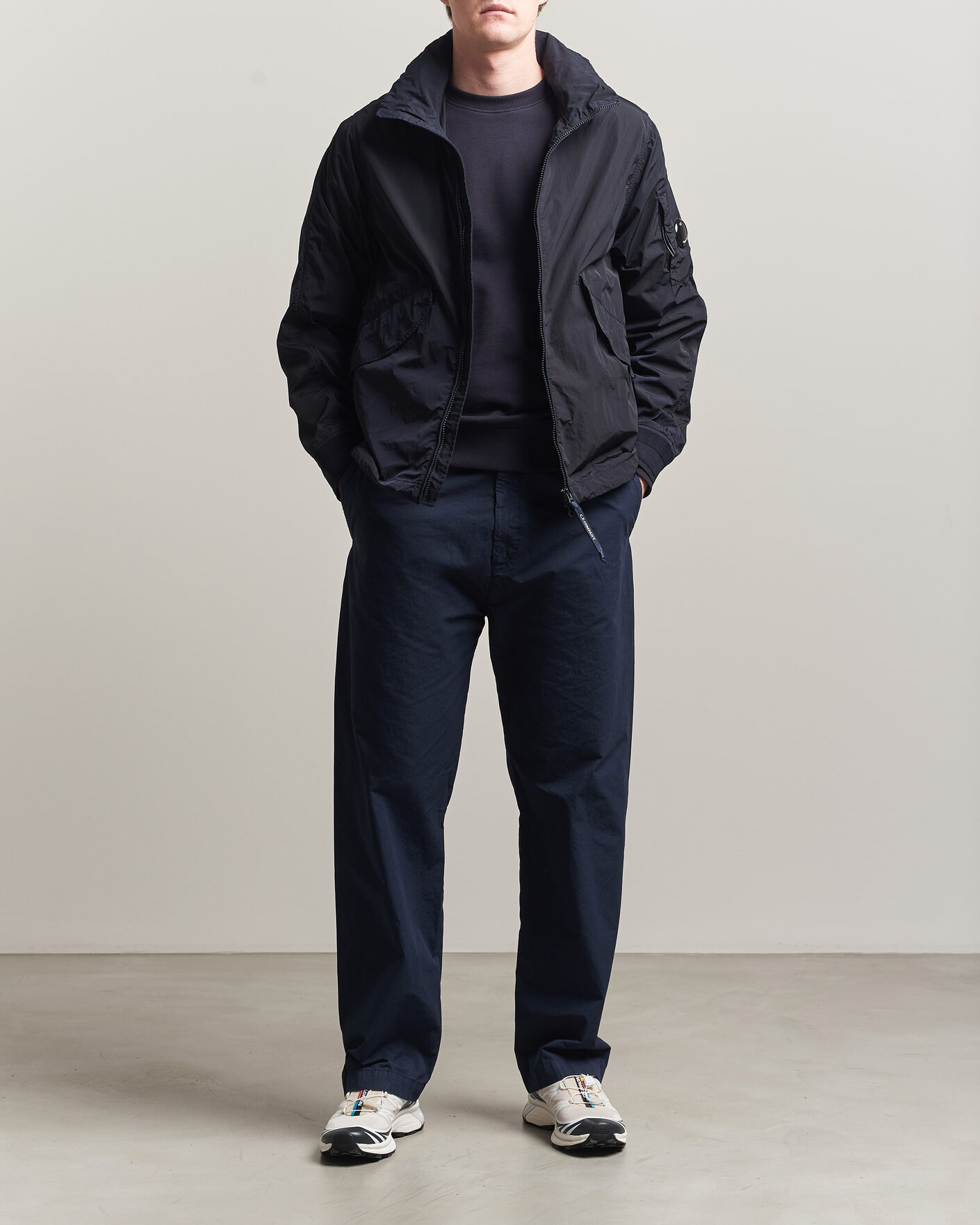 Herren | Hosen | C.P. Company | Micro Reps Drawstring Pants Navy