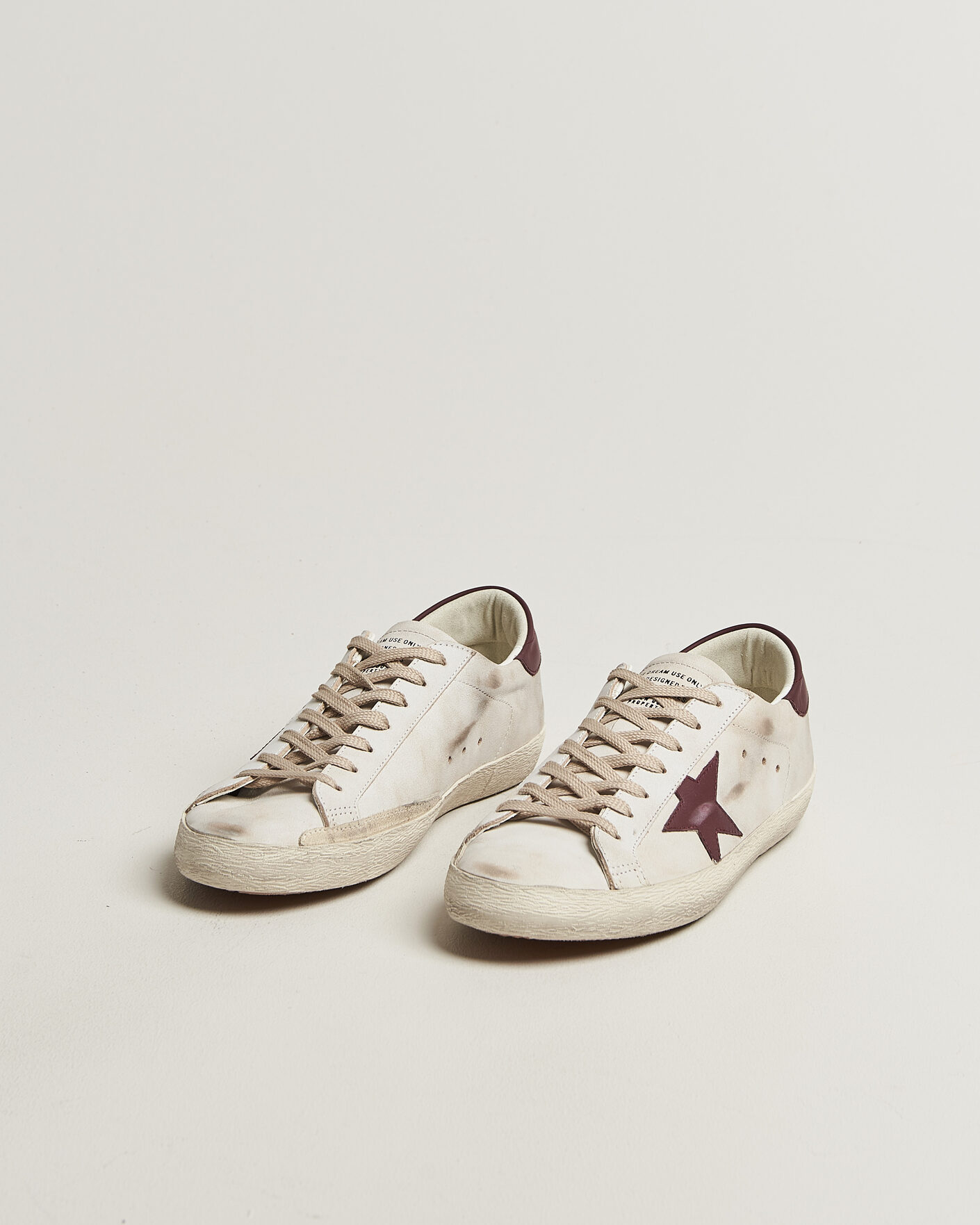 Herren | Sneaker | Golden Goose | Super-Star Sneakers White/Red