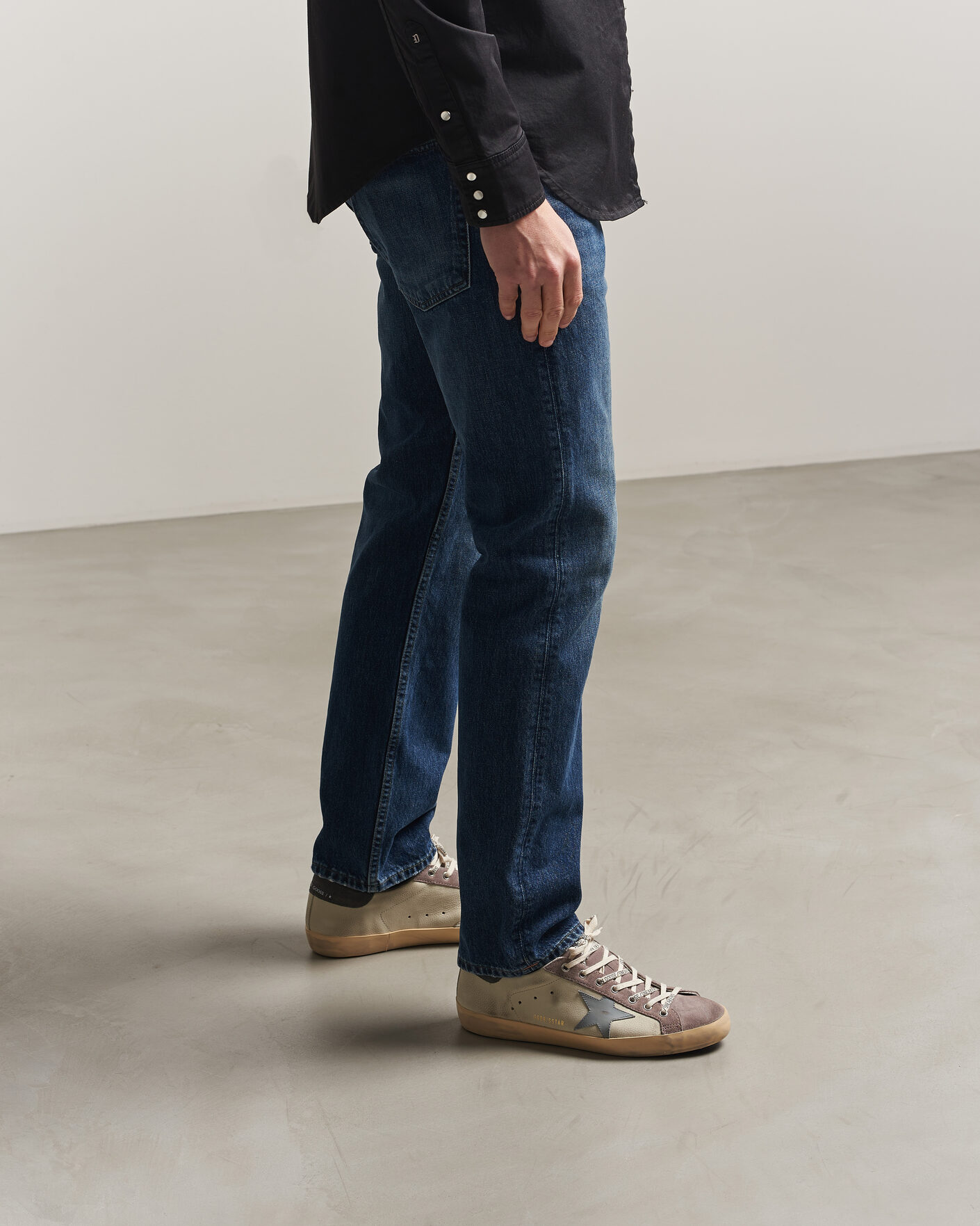 Herren | Sneaker | Golden Goose | Super-Star Sneakers Liliac Grey