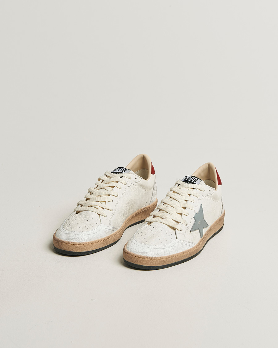 Herren | Sneaker | Golden Goose | Ball Star Sneakers White/Red