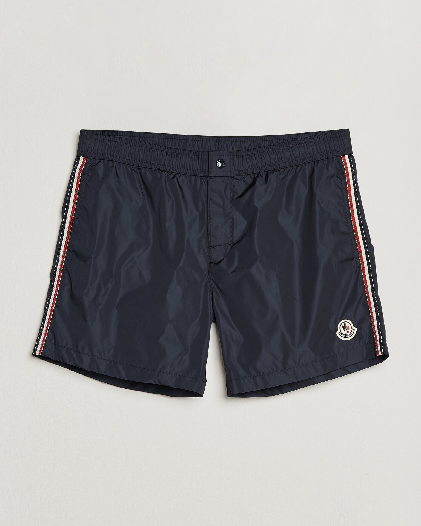 Herren | Badehosen | Moncler | Contrast Band Swim Shorts Navy