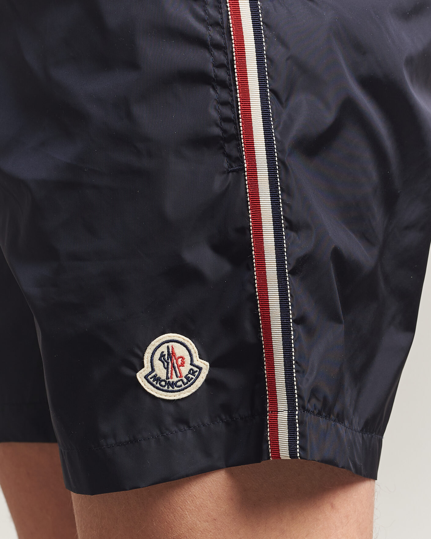 Herren | Badehosen | Moncler | Contrast Band Swim Shorts Navy