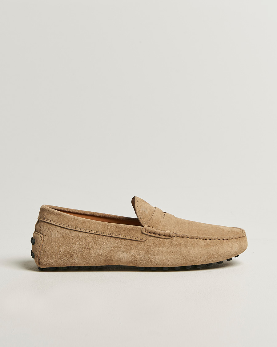 Herren | Mokassin | Tod's | Gommino Carshoe Beige Suede