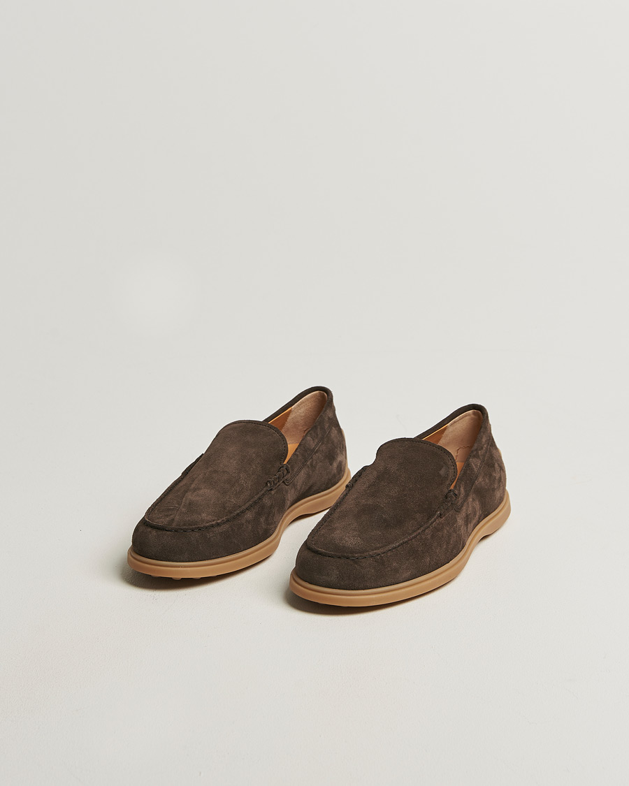 Herren | Loafer | Tod's | Gomma Leggera Loafers Dark Brown Suede