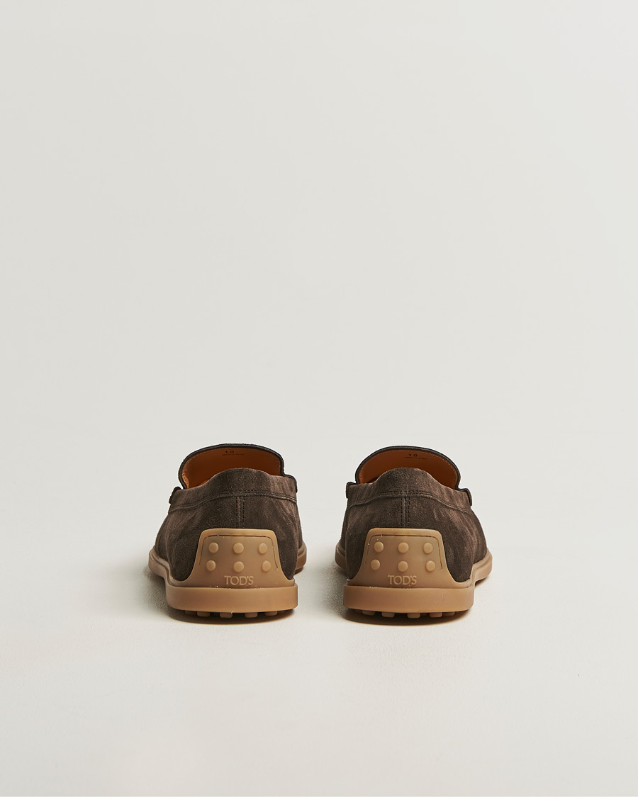 Herren | Loafer | Tod's | Gomma Leggera Loafers Dark Brown Suede