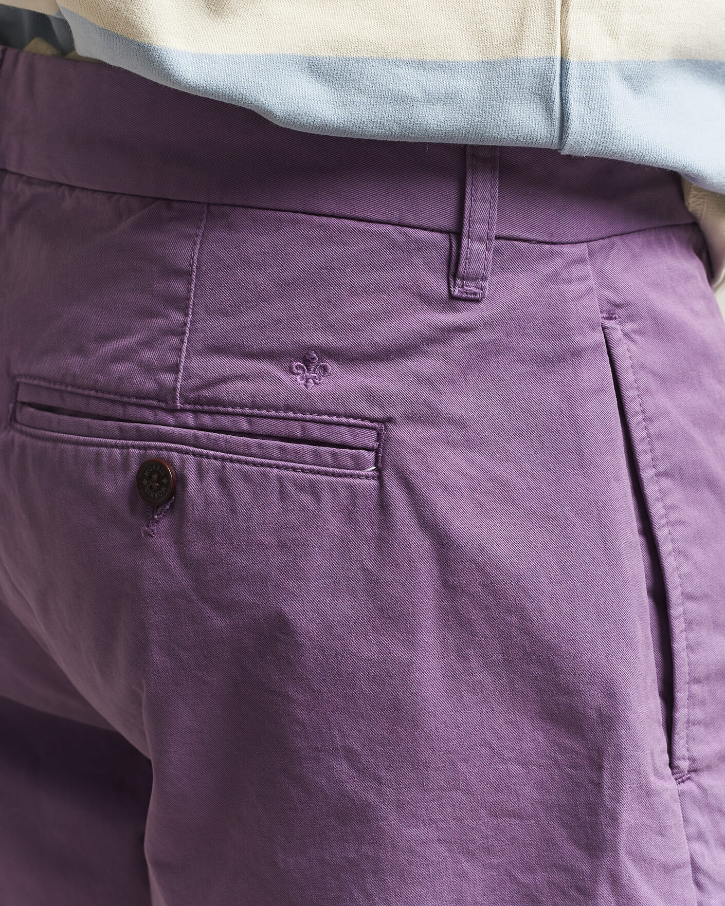 Herren | Shorts | Morris | Original Chino Shorts Purple