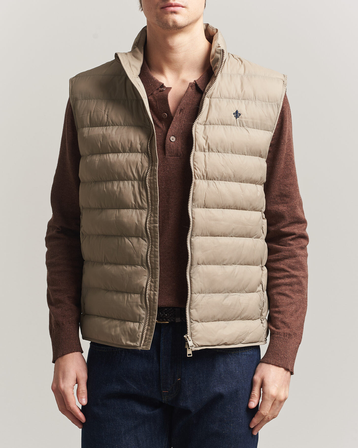 Herren | Westen | Morris | Norfolk Liner Vest Khaki