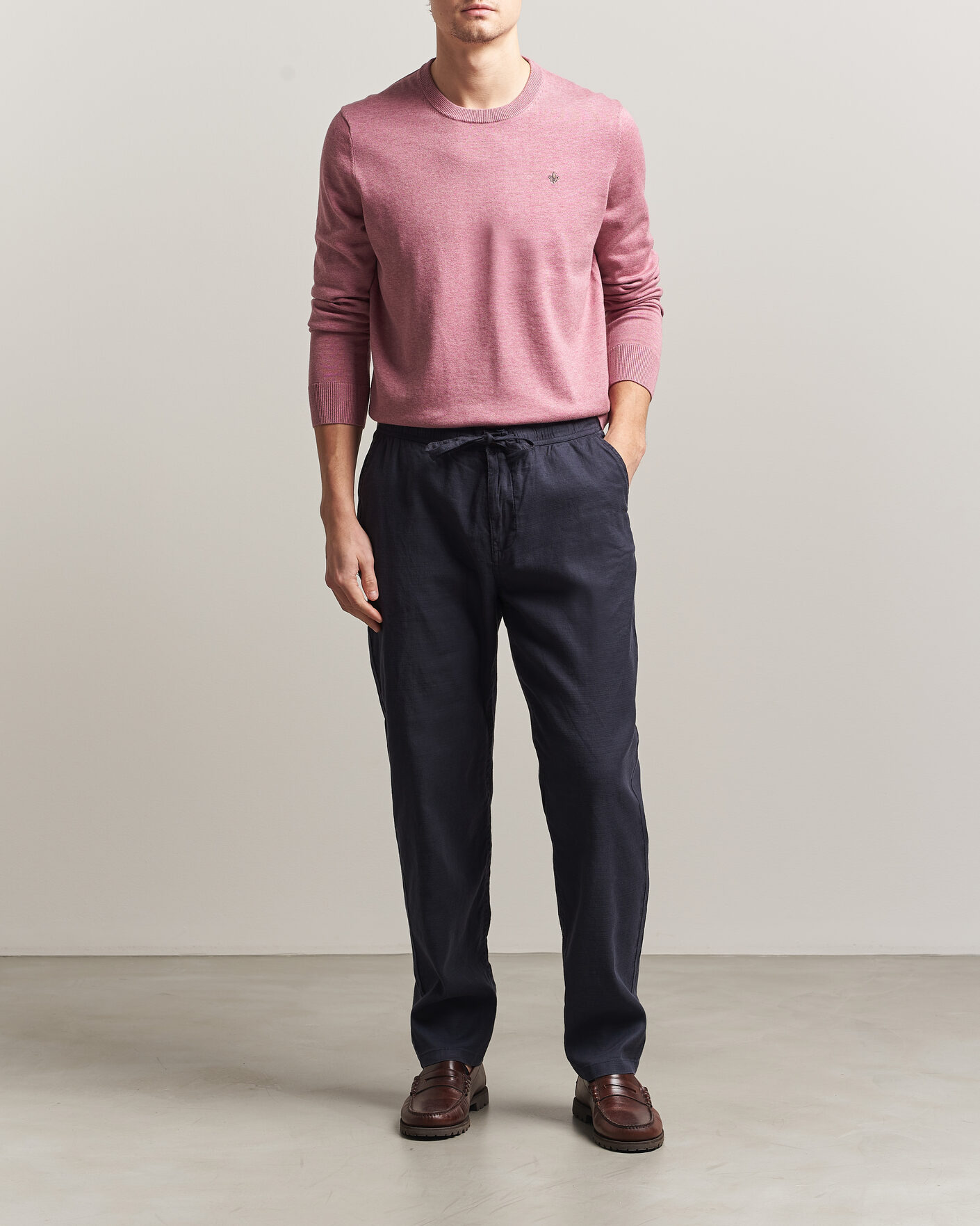 Herren | Pullover | Morris | Riley Oneck Pink