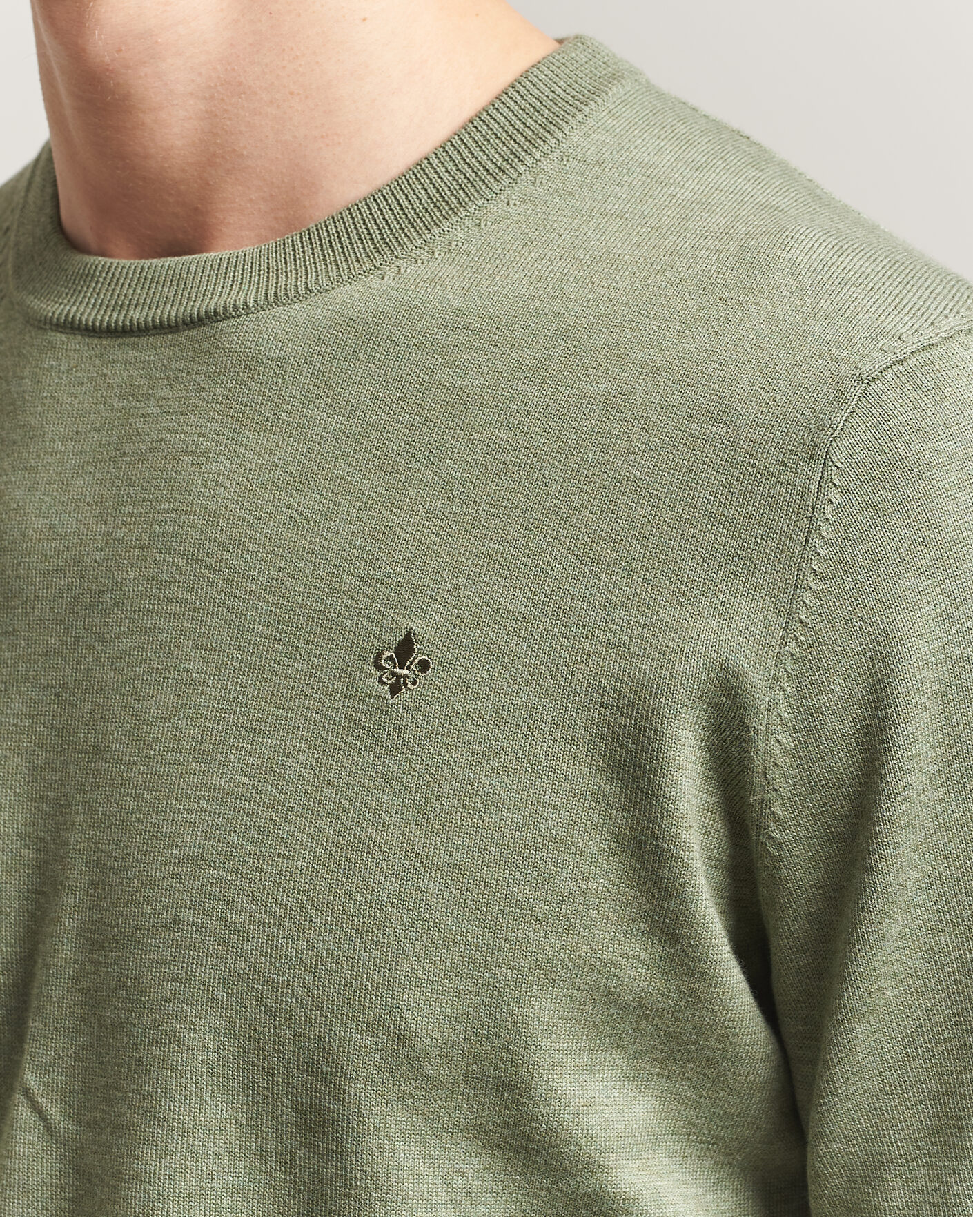 Herren | Pullover | Morris | Riley Oneck Olive