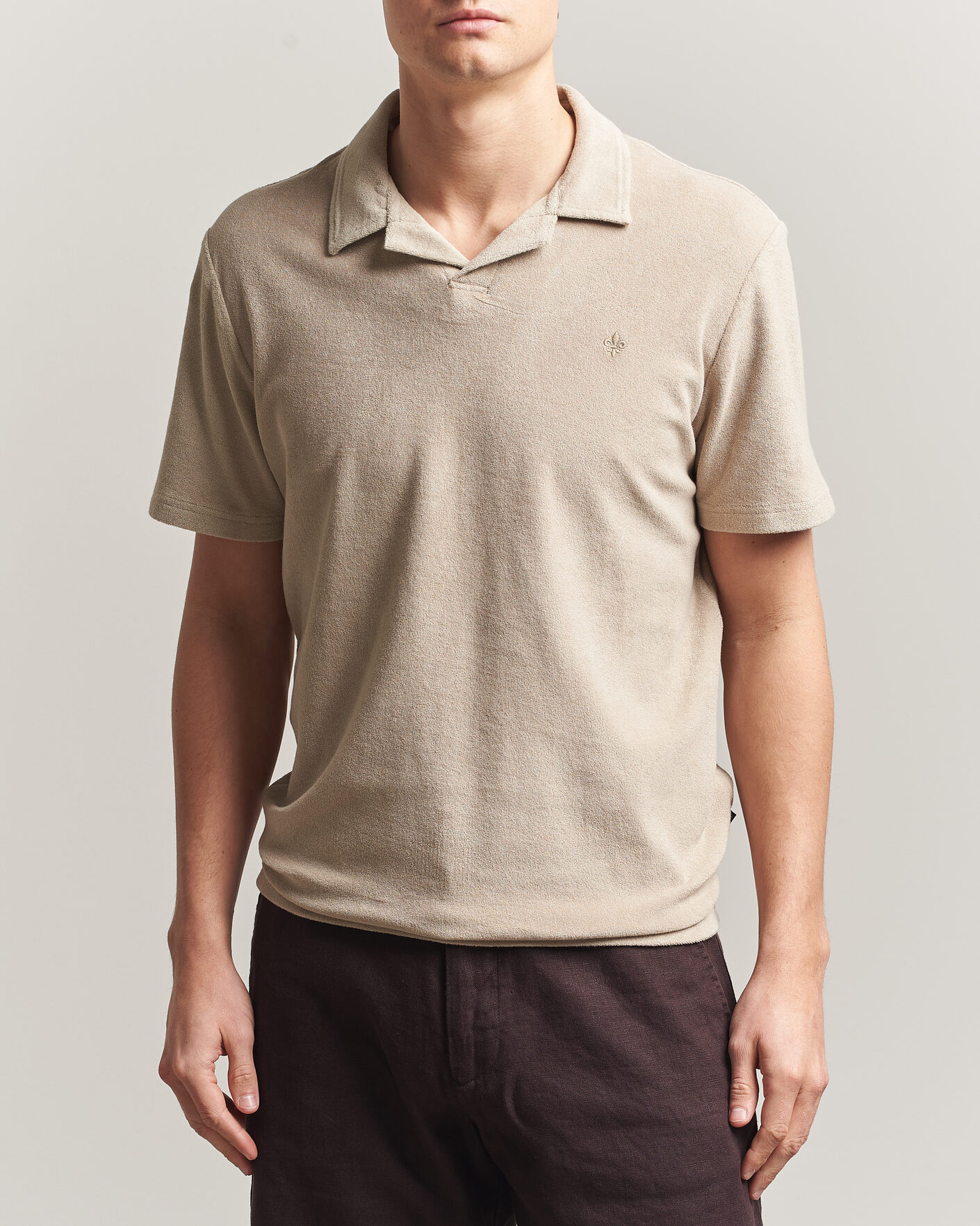 Herren | Poloshirts | Morris | Delon Terry Shirt Khaki