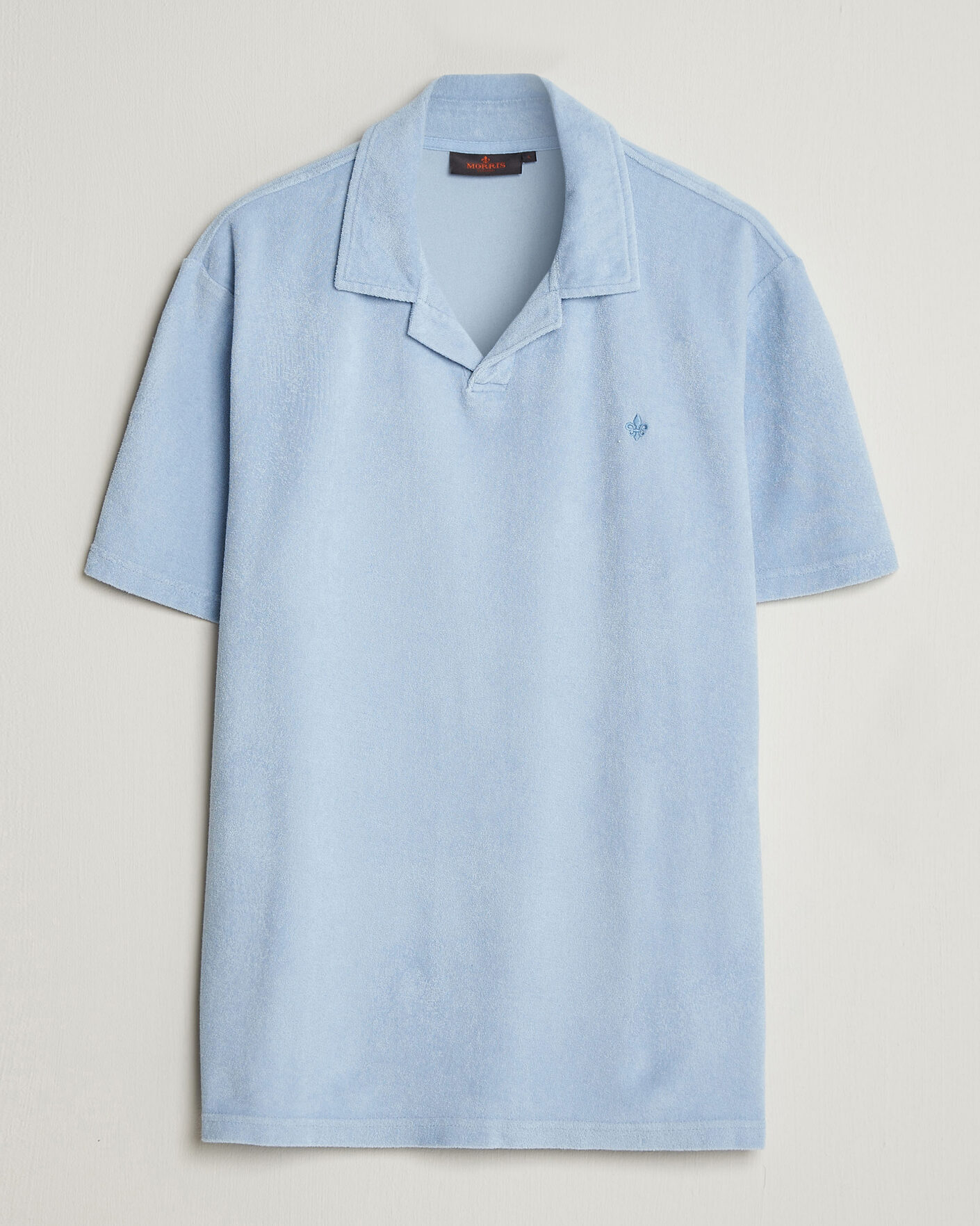 Herren | Poloshirts | Morris | Delon Terry Shirt Light Blue