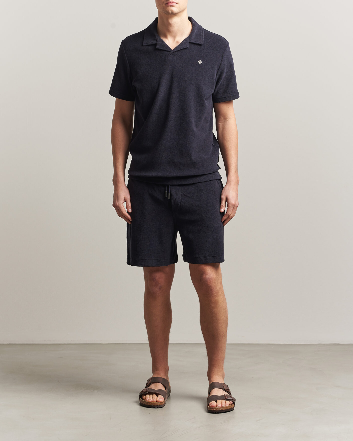 Herren | Poloshirts | Morris | Delon Terry Shirt Navy