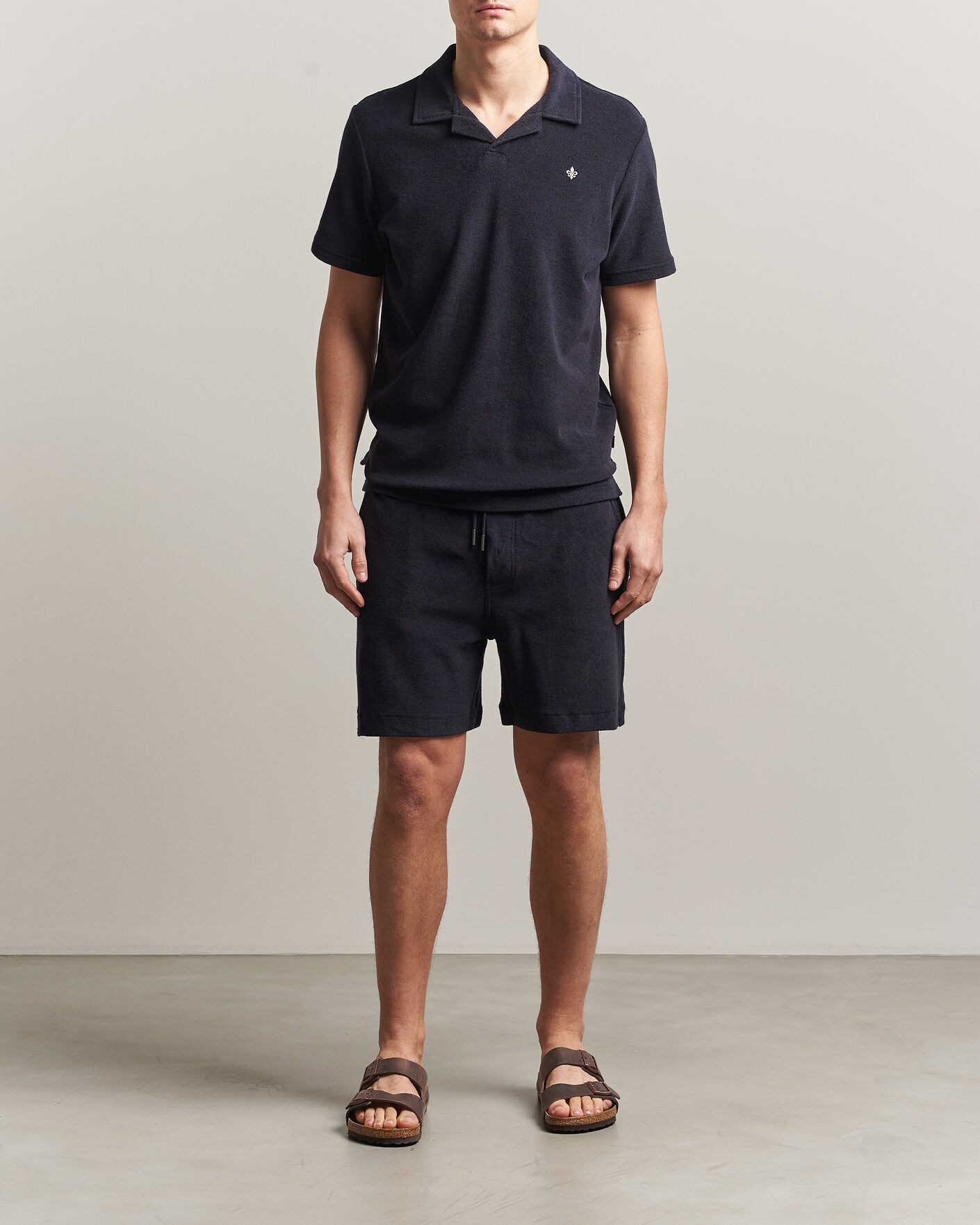 Herren | Shorts | Morris | Delon Terry Shorts Navy