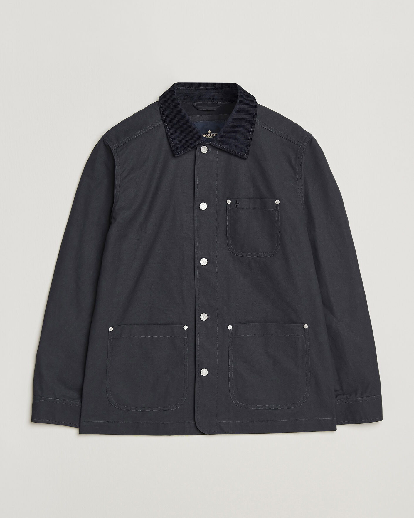 Herren | Jacken | Morris | Belmont Wax Shirt Jacket Navy
